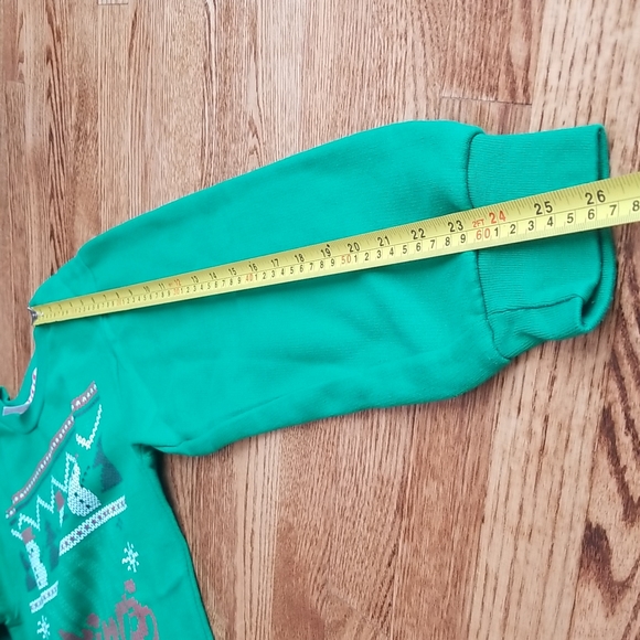 (M) Happy Holidays Seasons Greetings Holiday Graphic Sweatshirt Loungewear Cozy - Picture 5 of 9